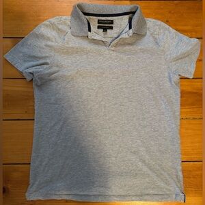 Banana Republic Gray Polo Shirt